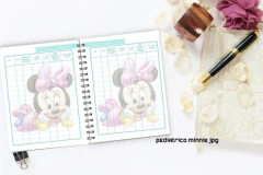 Imagen de Cuaderno Pediátrico Kit Imprimible | Minnie
