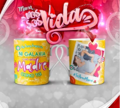 Imagen de Plantillas Sublimación Tazas - Madre Eres Mi Vida