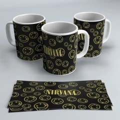 Plantillas Para Sublimar Tazas Bandas Metal Y Rock