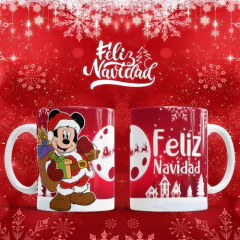 Plantillas Sublimación Tazas Mickey Navidad - comprar online