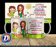 10 Plantillas Sublimación Tazas - Educadora Parvularia - PlantillasyVectores