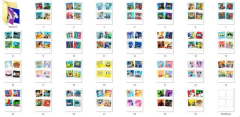 30 Plantillas Sublimación Poleras Infantil Diseños Polaroid - comprar online