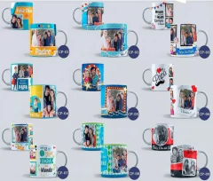 15 Plantillas Sublimación Tazas | Papá Fotos Collage - comprar online