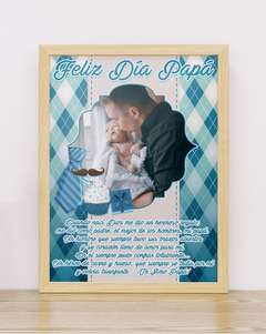 Kit Imprimible Cuadros Día Del Padre | Editables Psd - PlantillasyVectores