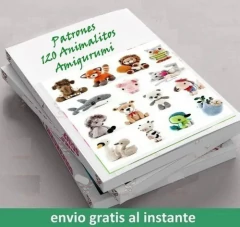 120 Patrones Hermosos Animalitos Amigurumis Tejidos Crochet - comprar online