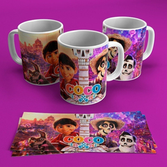 Plantillas Sublimación Tazas Infantiles Coco en internet