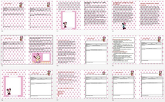 Cuaderno Pediátrico Kit Imprimible Minnie | Power Point - PlantillasyVectores