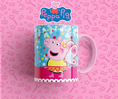 Plantillas Sublimación Tazas - Peppa Pig - PlantillasyVectores