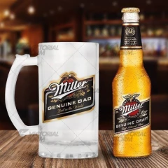 Kit Imprimible Cervezas Vectores Editables - Fonts + Mockup - PlantillasyVectores