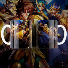 10 Plantillas Sublimación Tazas | Caballeros Del Zodiaco