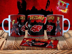 Plantillas Sublimación Tazas | Naruto Akatsuki - comprar online