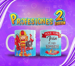Plantillas Sublimar Tazas - Profesiones El Mejor Vol.2