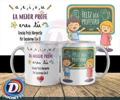 Plantillas Para Tazas Día Del Profesor #1