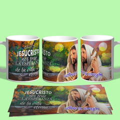 Plantillas Sublimación Tazas - Pascua De Resurrección - PlantillasyVectores