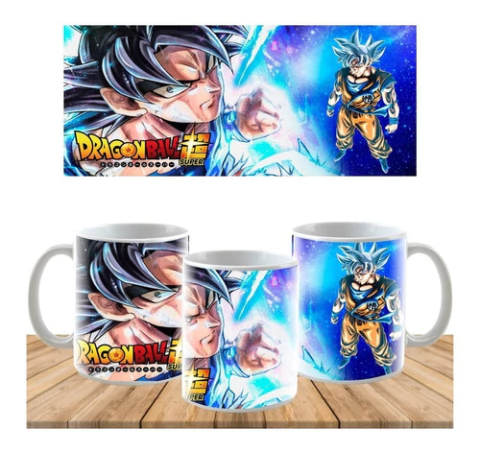 20 Plantillas Sublimación Tazas Dragon Ball #3