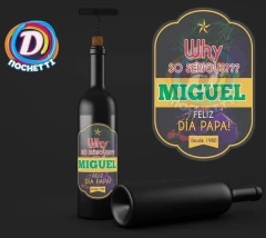 Kit Imprimible Etiqueta Cerveza, Vino Y Más! Día Del Padre en internet