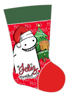 12 Plantillas Sublimación Botas Flork Navidad en internet