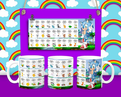 Plantillas Sublimación Tazas - Abecedario - comprar online