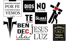 Vectores Sublimación Diseños Multiuso - Mensajes Cristianos - tienda online