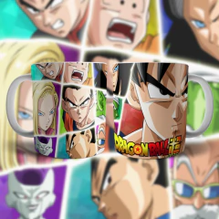 57 Plantillas Sublimación Tazas | Dragon Ball en internet