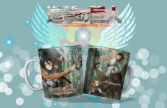 15 Plantillas Sublimación Tazas | Attack On Titan Vol.2 - tienda online