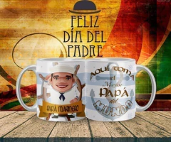 Plantillas Sublimación Tazas - Día Del Padre Profesiones #2