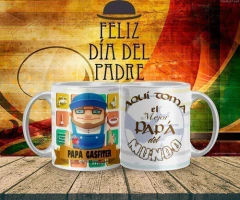 Plantillas Sublimación Tazas - Día Del Padre Profesiones #1 en internet