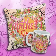 Plantillas Sublimación Cojines + Tazas Día De La Madre Vol.8 - PlantillasyVectores