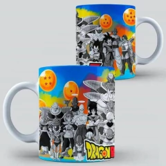 Imagen de Plantillas Sublimación Tazas Dragon Ball #1 | Editables Psd