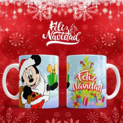 Plantillas Sublimación Tazas Mickey Navidad - tienda online