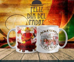 Plantillas Sublimación Tazas - Día Del Padre Profesiones #2 - comprar online
