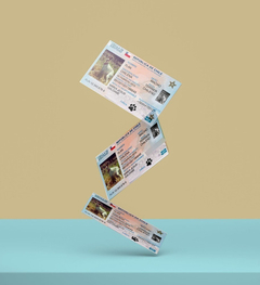 Pack Diseños Sublimación Carnet Registro Mascotas - comprar online