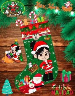 24 Plantillas Sublimación Botas Navidad en internet