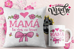 Plantillas Sublimación Cojines + Tazas Día De La Madre Vol.7