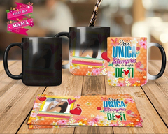 Plantillas Sublimación Tazas - Madre Foto Collage - tienda online