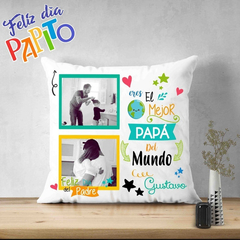 Plantillas Sublimación Cojines Padre Feliz Día Papito en internet