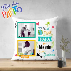 Plantillas Sublimación Cojines Padre Feliz Día Papito en internet