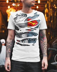 Plantillas Para Tazas + Poleras Torsos Superheroes