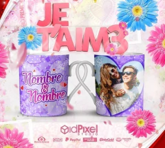 Plantillas Tazas Día Del Amor Foto Collage 2 - tienda online