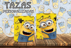 Plantillas Sublimación Tazas - Minions