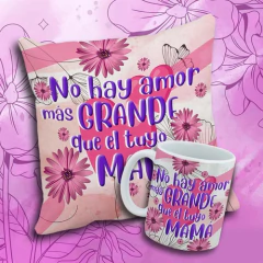 Plantillas Sublimación Cojines + Tazas Día De La Madre Vol.8 - PlantillasyVectores