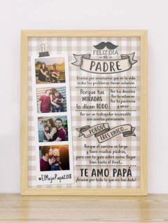 Kit Imprimible Cuadros Día Del Padre | Editables Psd en internet
