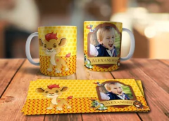 Plantillas Sublimar Tazas Infantiles - Rey León Foto | Psd - PlantillasyVectores