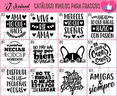 85 Plantillas Vectores Vinilo Frases Tazas Frascos | Eps - tienda online