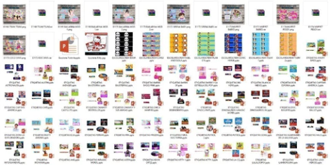 500 Etiquetas Escolares Kit Imprimible Mega Pack Promo!