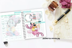 Cuaderno Pediátrico Kit Imprimible | Minnie en internet