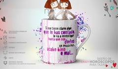 Plantillas Sublimación Tazas - Horóscopo Loco - comprar online
