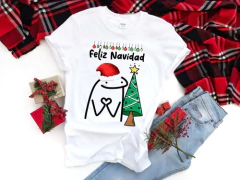 Plantillas Sublimación Poleras - Flork Navidad en internet