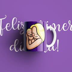 Imagen de Plantillas Sublimación Tazas Madre, Feliz Primer Día Mamá!