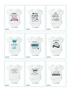 Mega Pack Sublimación Vectores Body Bebes + De 80 Diseños! - comprar online